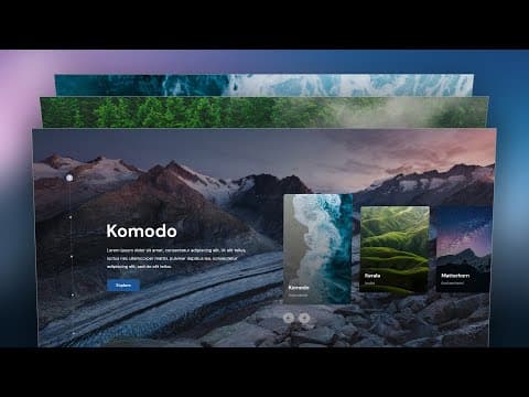 Elementor Advanced Slider with Card Carousel | WordPress Custom Slider Design with Text and Image thumbnail