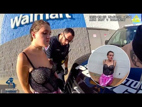 Woman Busted Shoplifting as Police Arrive at Walmart thumbnail