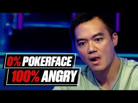 0% Pokerface, 100% Angry Moments ♠️ PokerStars thumbnail