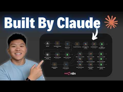 How to Use Claude Code to Build n8n Workflows thumbnail