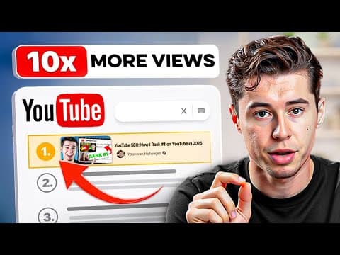 Full YouTube SEO Keyword Research Tutorial: How to Rank #1 on YouTube thumbnail