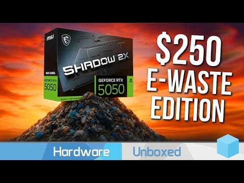 Nvidia Did It Again…. RTX 5050 Review thumbnail