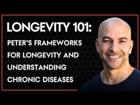 311 ‒ Longevity 101: a foundational guide to Peter's frameworks for longevity thumbnail