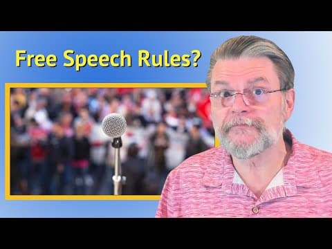 What Are the Internet’s Rules About Free Speech? thumbnail
