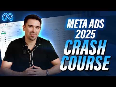 50-Minute Meta Ads Crash Course (2025) thumbnail