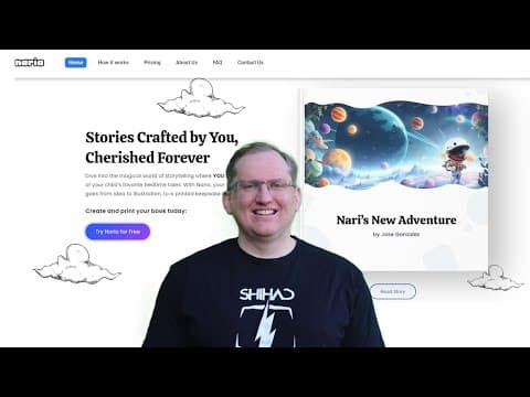Produce Custom Digital & Physical Children's Books with Naria AI thumbnail