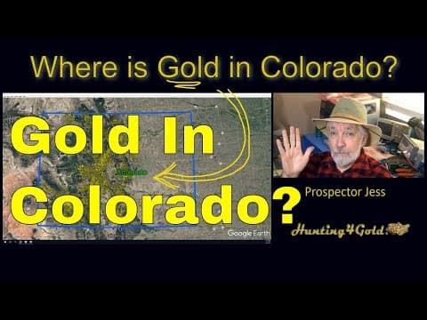 Where Can I Find Gold In Colorado? (Colorado Gold Prospecting) thumbnail