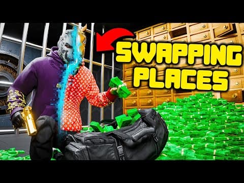 Swapping Places During A Bank Robbery To Remain Innocent In GTA 5 RP thumbnail