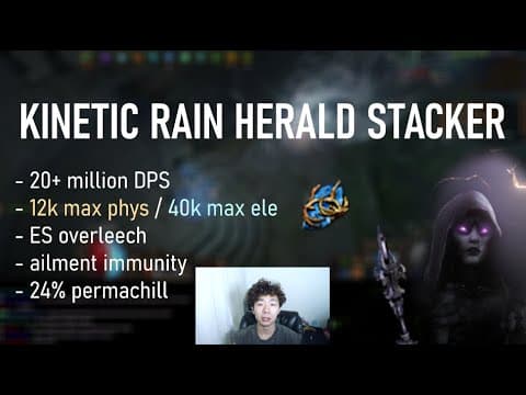[KINETIC RAIN NERFED] Kinetic Rain of Impact Herald Stacker Budget Build thumbnail