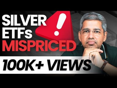Why Your Silver ETF Price is WRONG! | Market Manipulation ? | Weekend investing | Alok Jain thumbnail