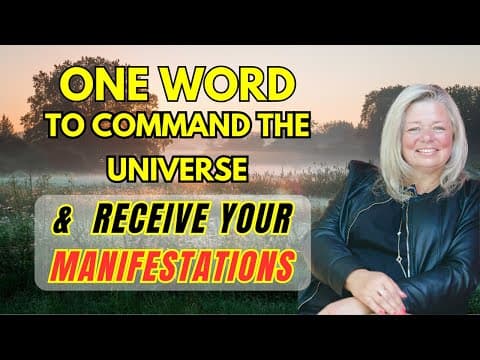 Command The Universe To Receive Your Manifestations | Jana Green thumbnail