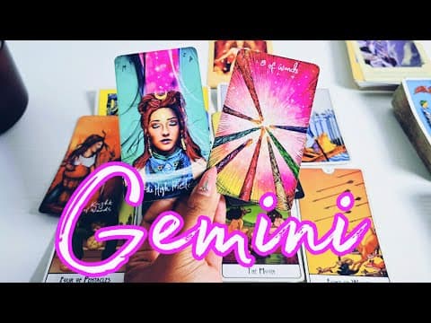 GEMINI♊WHEN GOD TALKS, YOU GOTTA LISTEN👂🏽🔥 #tarot #gemini thumbnail