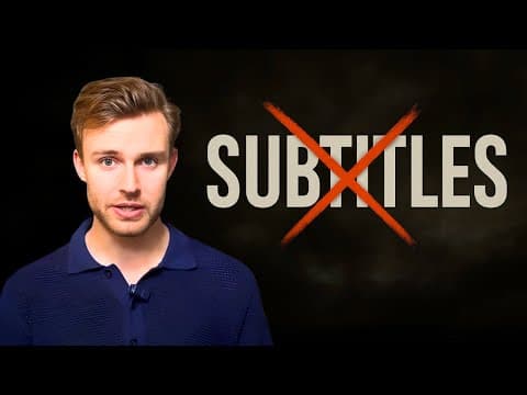 Why you can't understand English movies. thumbnail