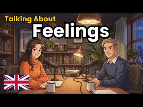 How to Talk About Your Feelings in English | English Conversation Practice thumbnail