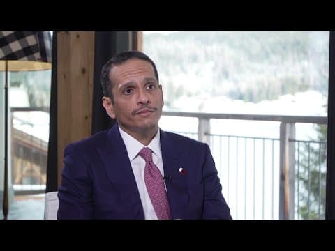 Watch Qatar Foreign Minister Mohammed bin Abdulrahman Al-Thani's full Interview with CNBC thumbnail