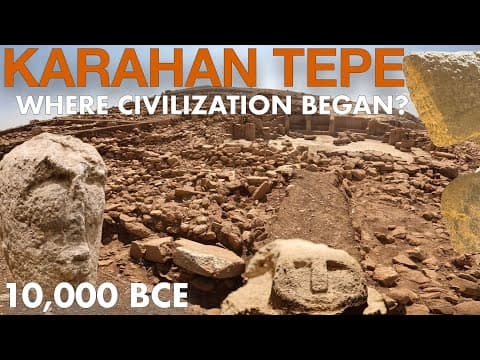 Did Civilisation Begin At Karahan Tepe? - Humanity before Göbekli Tepe // Prehistory Documentary thumbnail