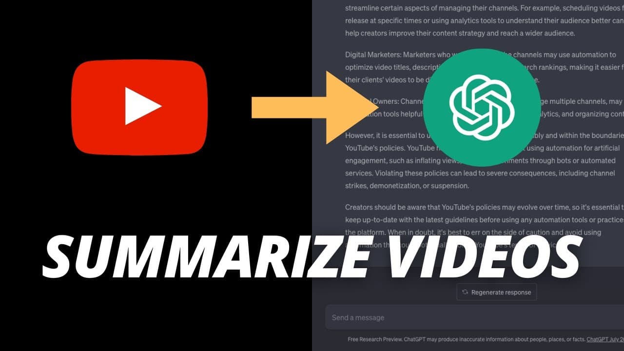 YouTube video player