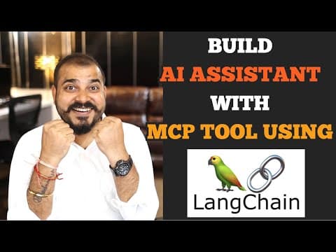 Build AI Assistant With MCP Servers And  Tools Using LangChain And Groq thumbnail