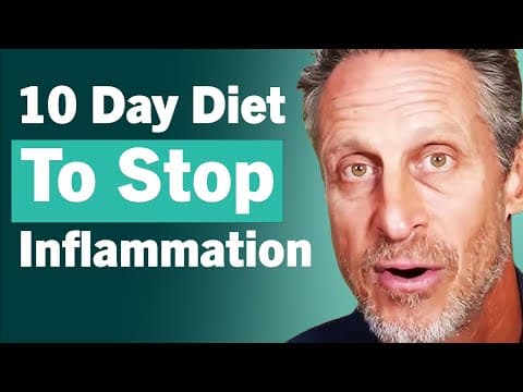 10-Day Anti-Inflammatory Diet: Stop Feeling Tired, Bloated & Achy! | Dr. Mark Hyman thumbnail