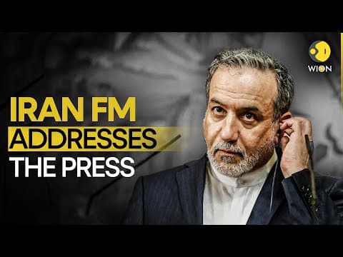 LIVE: Iranian Foreign Minister Abbas Araghchi Addresses Press Conference After US Strikes thumbnail