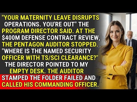 Fired Over Maternity Leave, I Exposed Clearance Fraud & Cost Them $400M ♟️ thumbnail