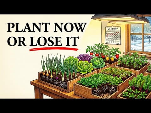 11 Seeds You Must Start Indoors Now to Feed Your Family All Summer thumbnail