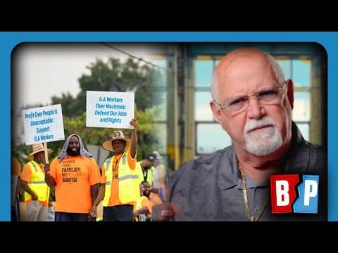 Dock Worker Strike Boss: 'I WILL CRIPPLE YOU!' thumbnail