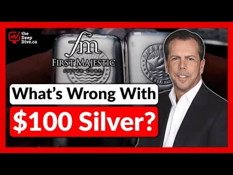 Silver’s Finally Breaking the System | Keith Neumeyer - First Majestic [Jerritt Canyon] thumbnail