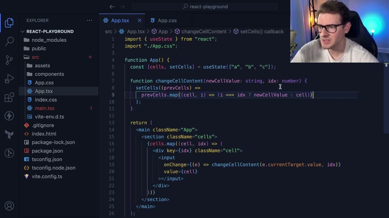 Can you solve this beginner React interview practice problem? | Video ...