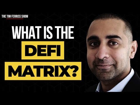 What is The DeFi Matrix? Balaji Srinivasan Explains | The Tim Ferriss Show thumbnail