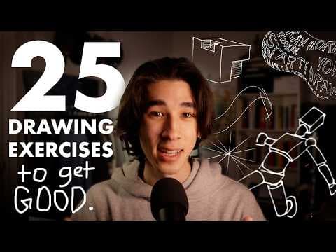 25 Essential Drawing Exercises: Unlock your Imagination thumbnail