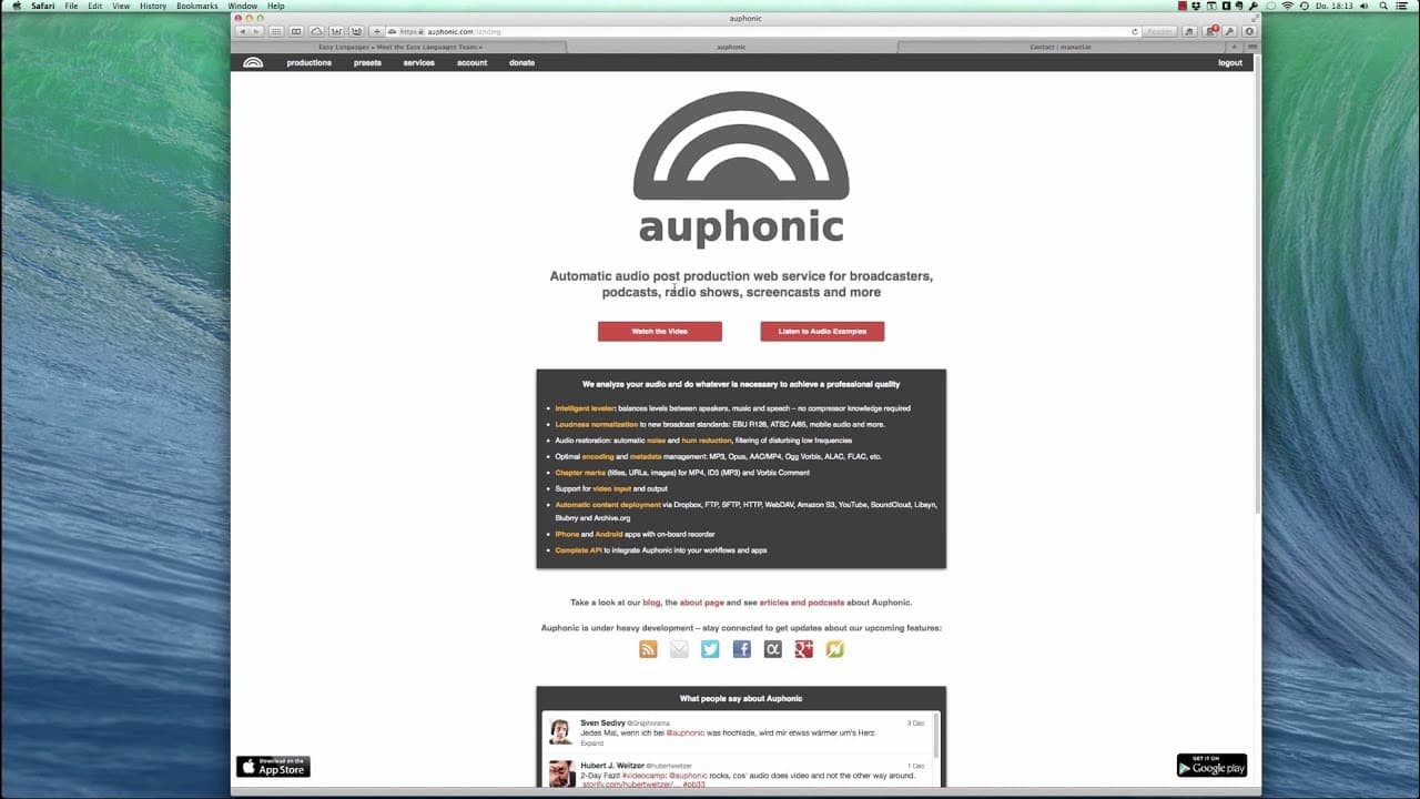 YouTube video player