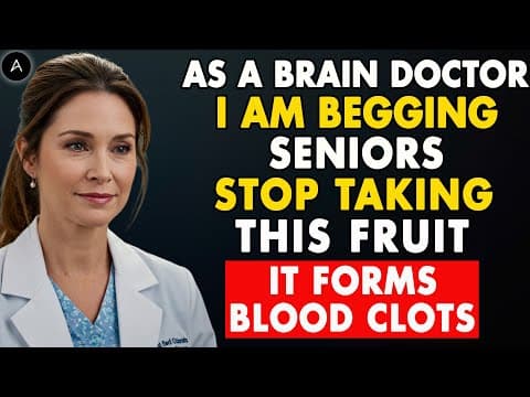 As a BRAIN Doctor, I’m SHOCKED: THIS Fruit Raises Stroke Risk Overnight | Senior Health Tips thumbnail