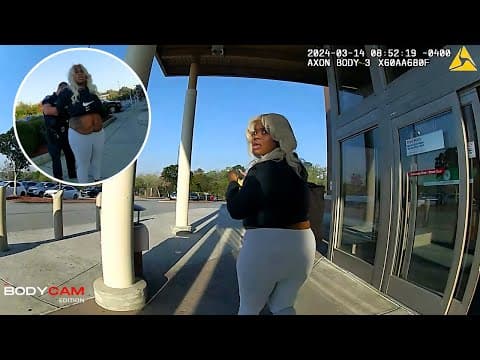 Target Shoplifter Thinks Her Dramatic Act Will Save Her from Arrest thumbnail