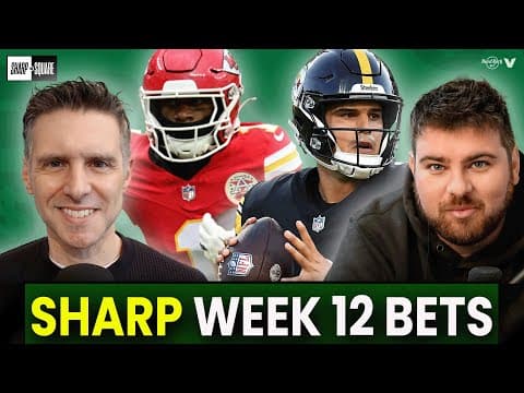 SHARP NFL BETS Week 12: Eagles-Cowboys, Bucs-Rams, Vikings-Packers, Colts-Chiefs, Giants-Lions thumbnail