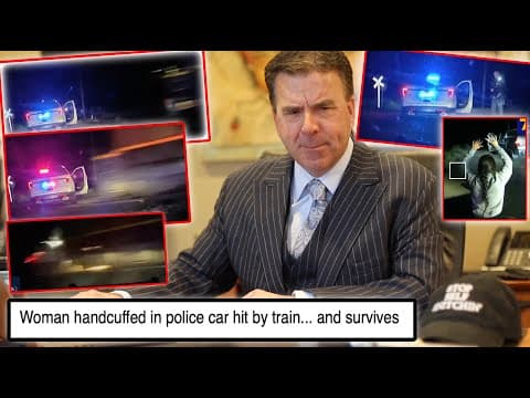 What Happened When a Train Hit a Police Car With a Suspect Inside? thumbnail