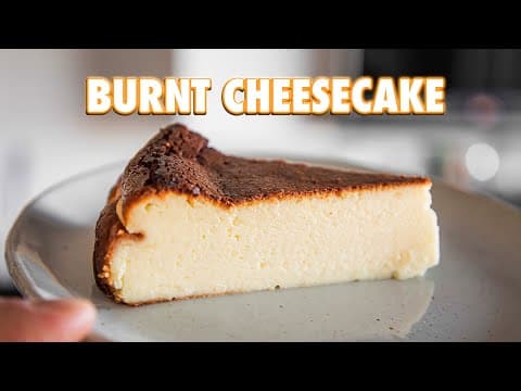 The Easiest Way To Make Cheesecake (Basque Style) thumbnail