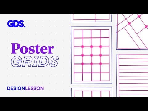 Poster Grids YOU MUST USE For Professional Results!  |  Poster Design Lesson thumbnail