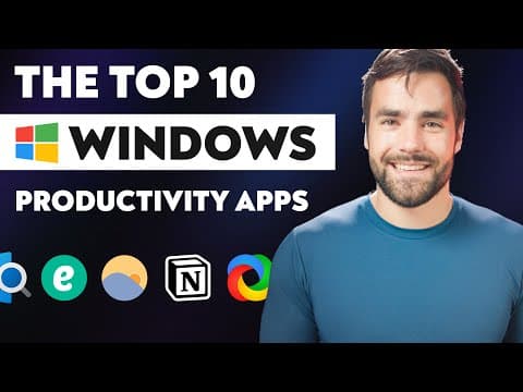 What Are the Best Productivity Apps for Windows Users? thumbnail