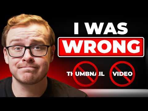 Why Thumbnails and Video Quality Won't Grow Your Channel thumbnail
