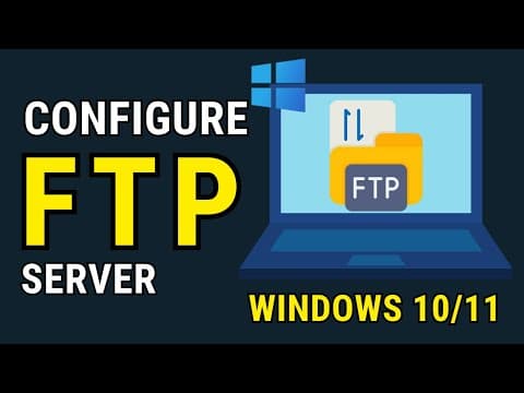 How to Configure FTP Server in Windows 10/11 thumbnail