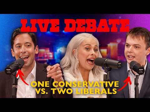 2 Liberals vs. 1 Conservative: BAR FIGHT | Michael Knowles, Adam Mockler & Cecilia Rae thumbnail