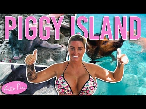 KATIE PRICE: THAILAND PIGGY ISLAND! (SO CUTE!) thumbnail