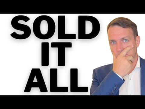 4 REASONS I SOLD EVERYTHING ?!?!?!?! (not about the market!) thumbnail