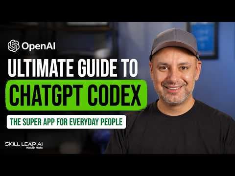 How to Use ChatGPT Codex for Everyday Work thumbnail