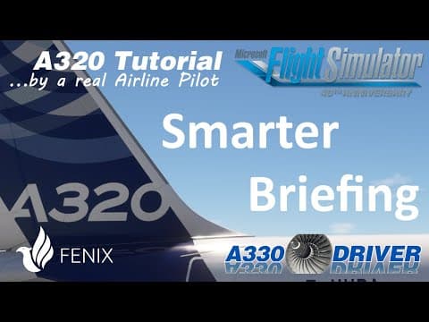 Airbus A320 Tutorial 5: Smarter Briefing and Cockpit Preparation Checklist | Real Airbus Pilot thumbnail