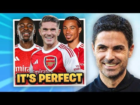 Arsenal’s New Attacking Plan is GENIUS! | Gyokeres Truth, Odegaard Update & Ekitike Rumours? thumbnail