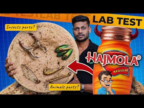Dabur Hajmola Lab Test 🧪 | What We Found Inside Will Shock You! 🔬⚠️ thumbnail