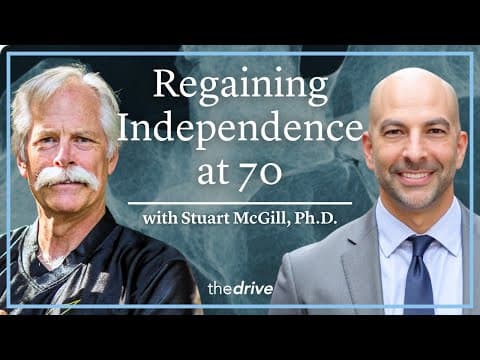 How to Exercise for Longevity: Stability, Core, & Injury Prevention | Stuart McGill, Ph.D. thumbnail