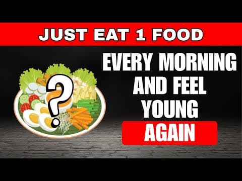 Seniors: Eat This in the Morning to Boost Circulation ‘Down There’ After 60 | Advice For Elderly thumbnail